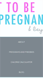 Mobile Screenshot of fittobepregnant.com